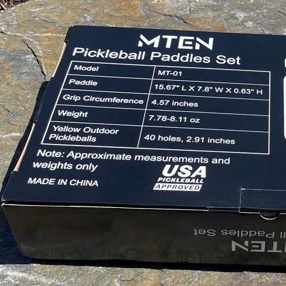 Fiberglass Pickleball Paddles Balls Carry Bag Set (NWOT) - Picture 12 of 13